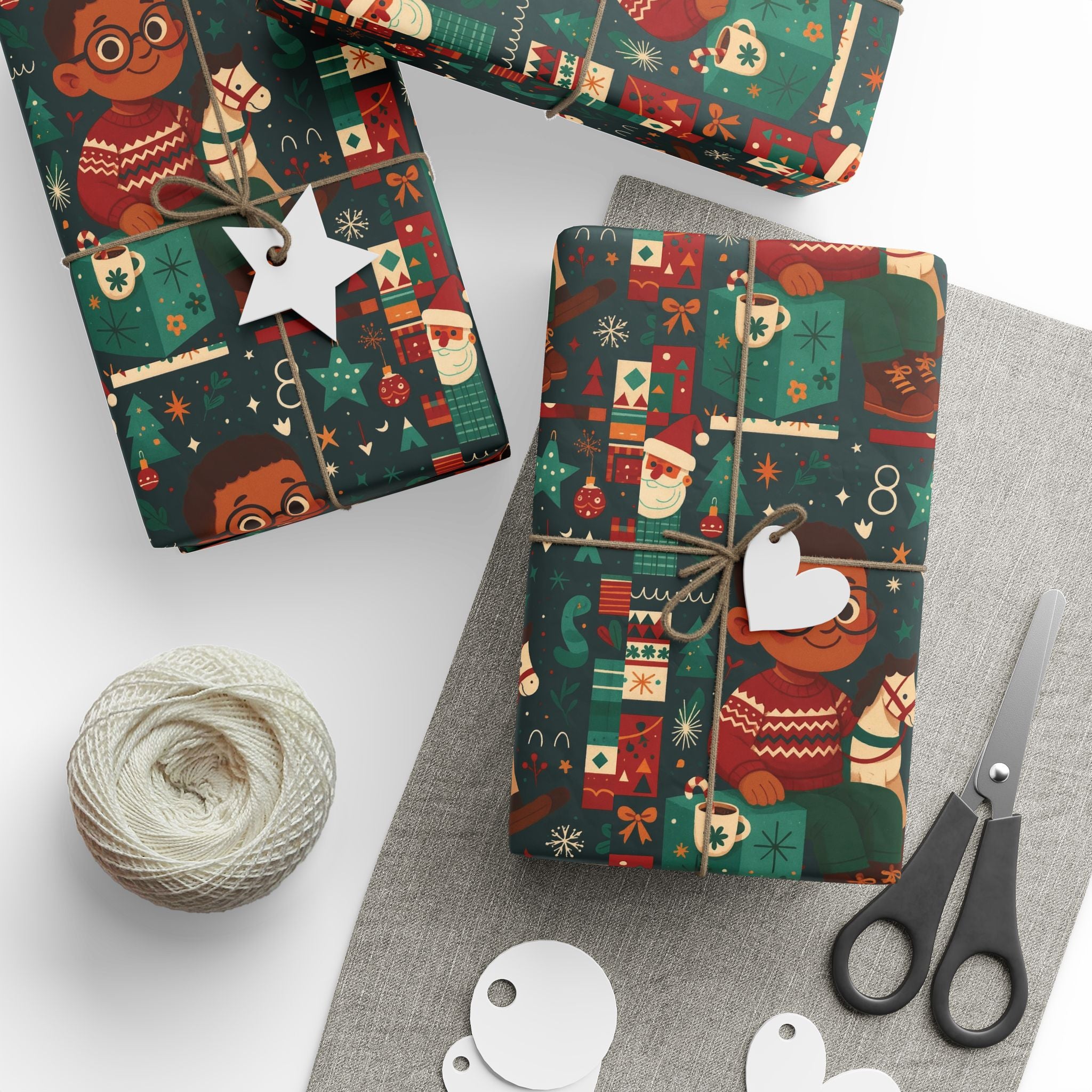 Black boy joy - Festive Wrapping Paper