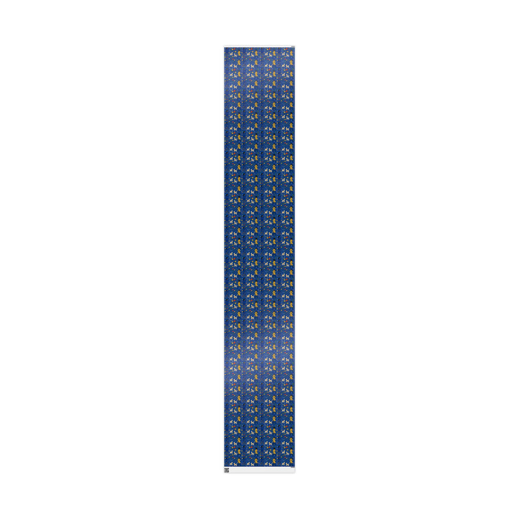 Divine 9 Celebration— Pretty Poodle festive wrapping paper