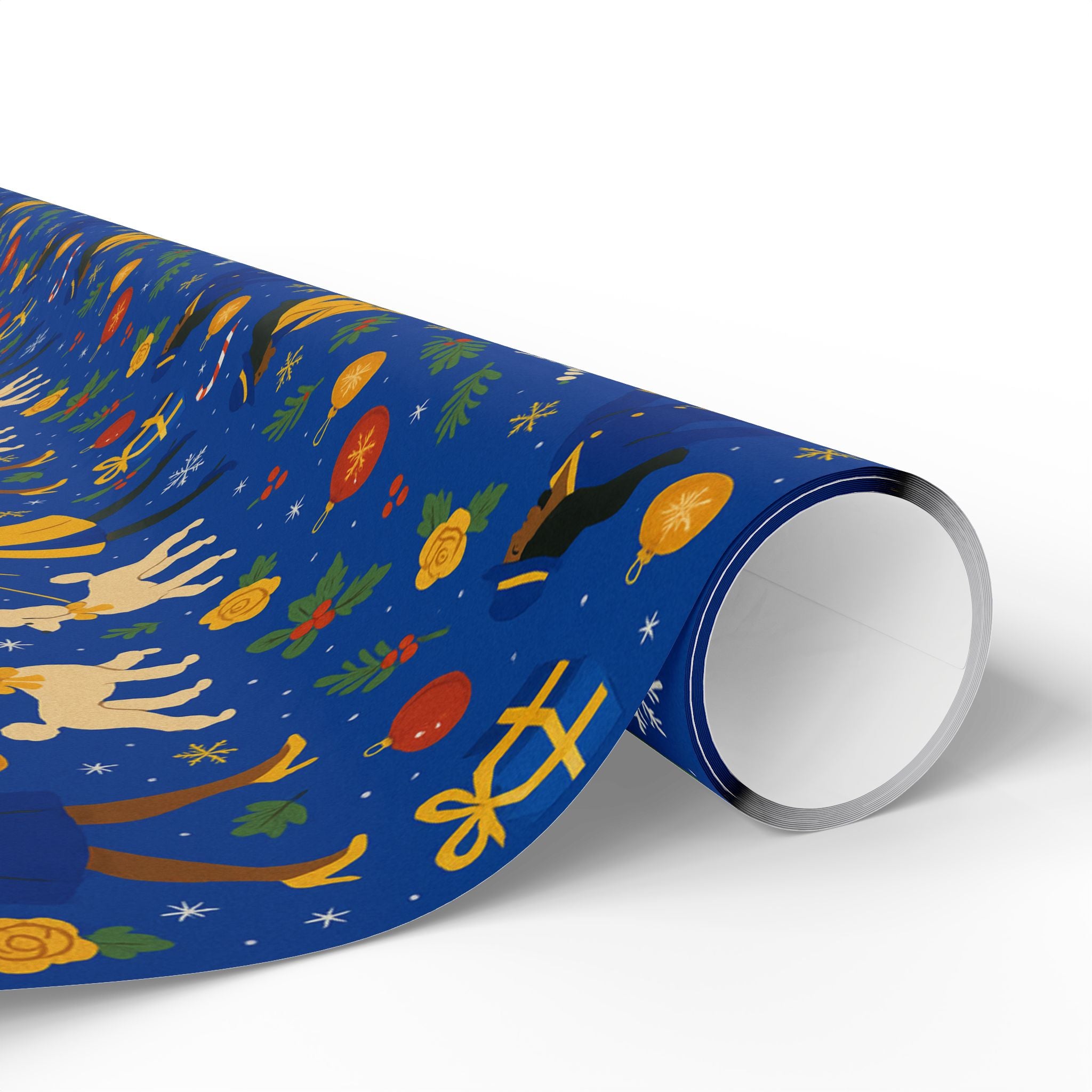 Divine 9 Celebration— Pretty Poodle festive wrapping paper