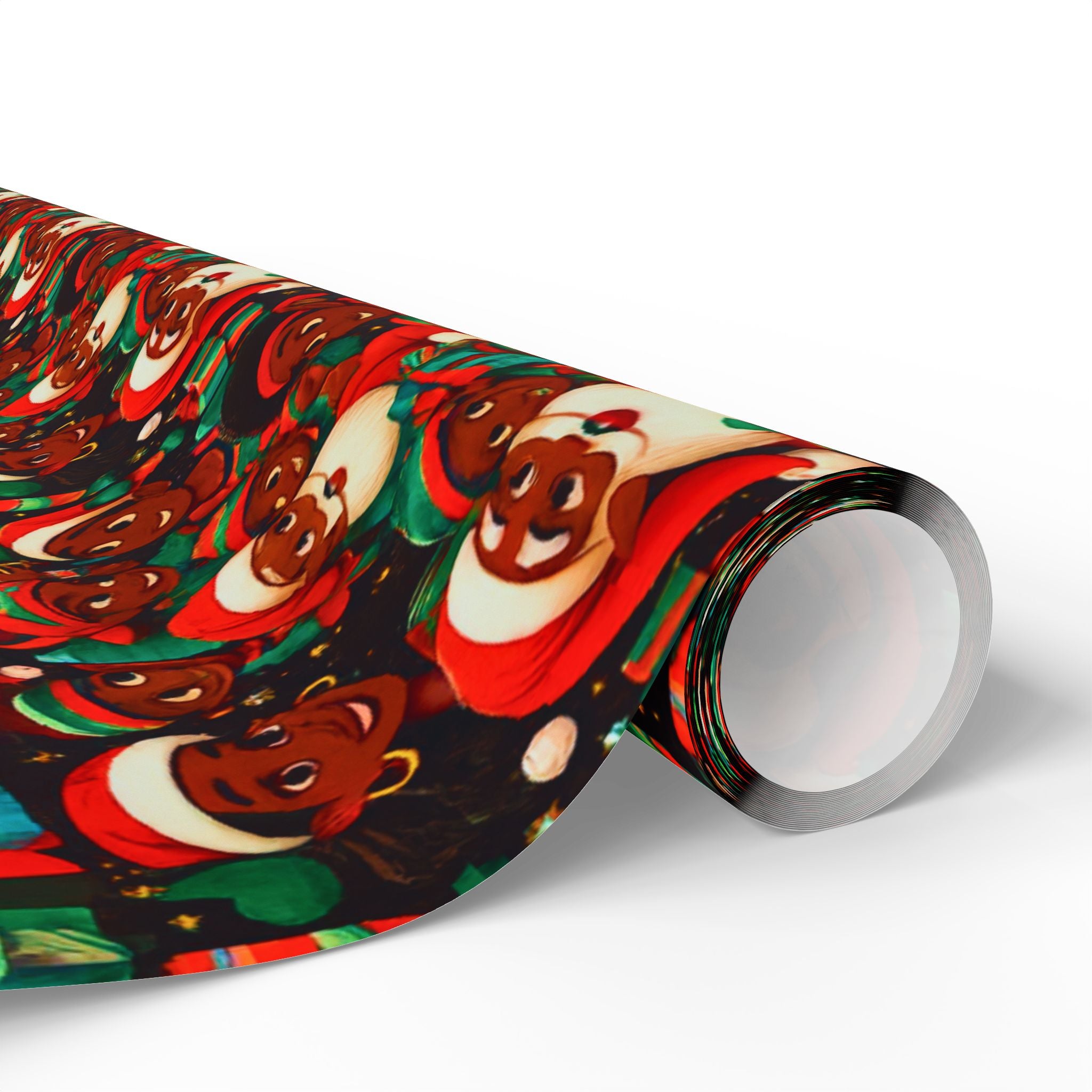 Santa And His Little Helpers – Festive Holiday Gift Wrap