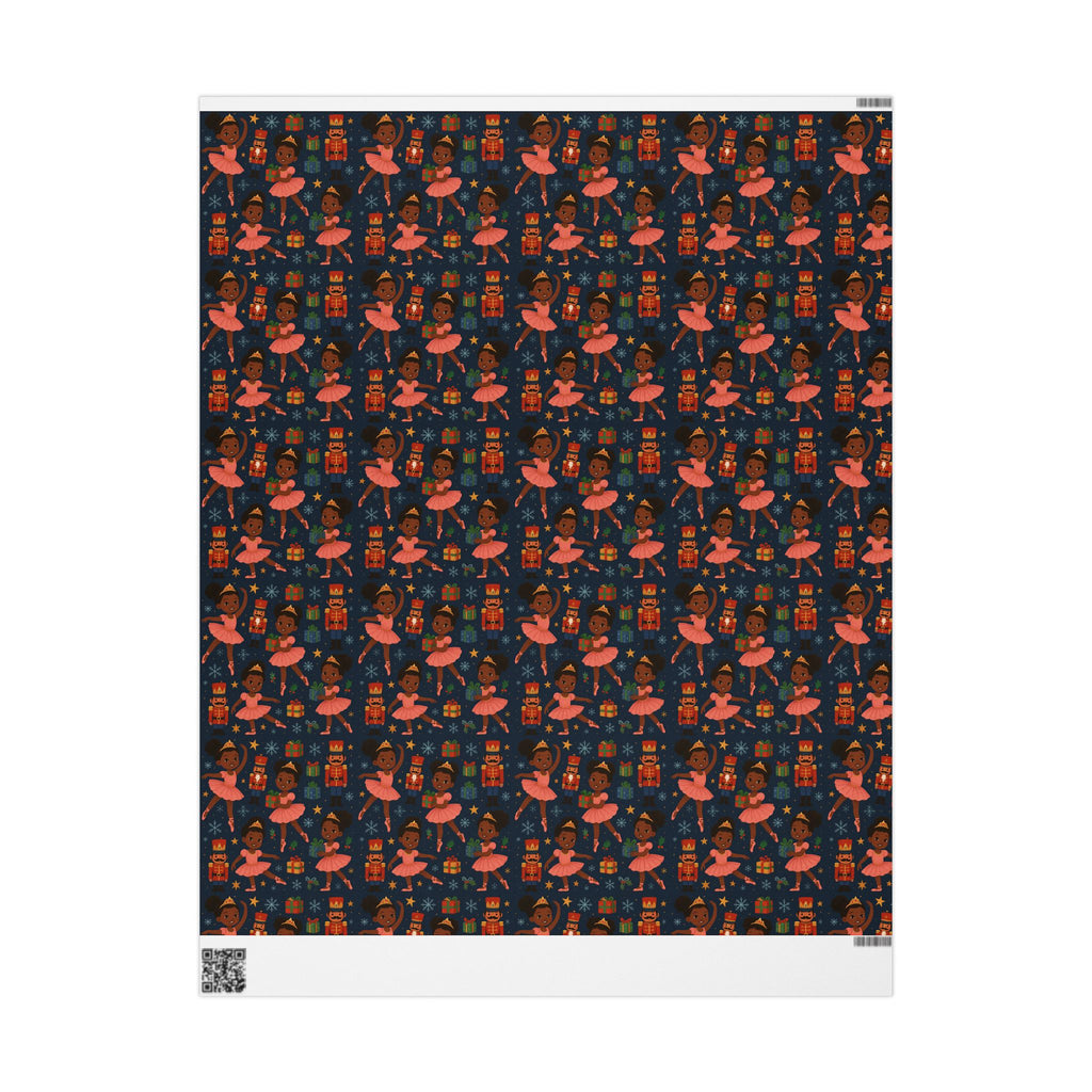 Little Ballerina Nutcracker — Festive Kids Ballet Gift Wrap