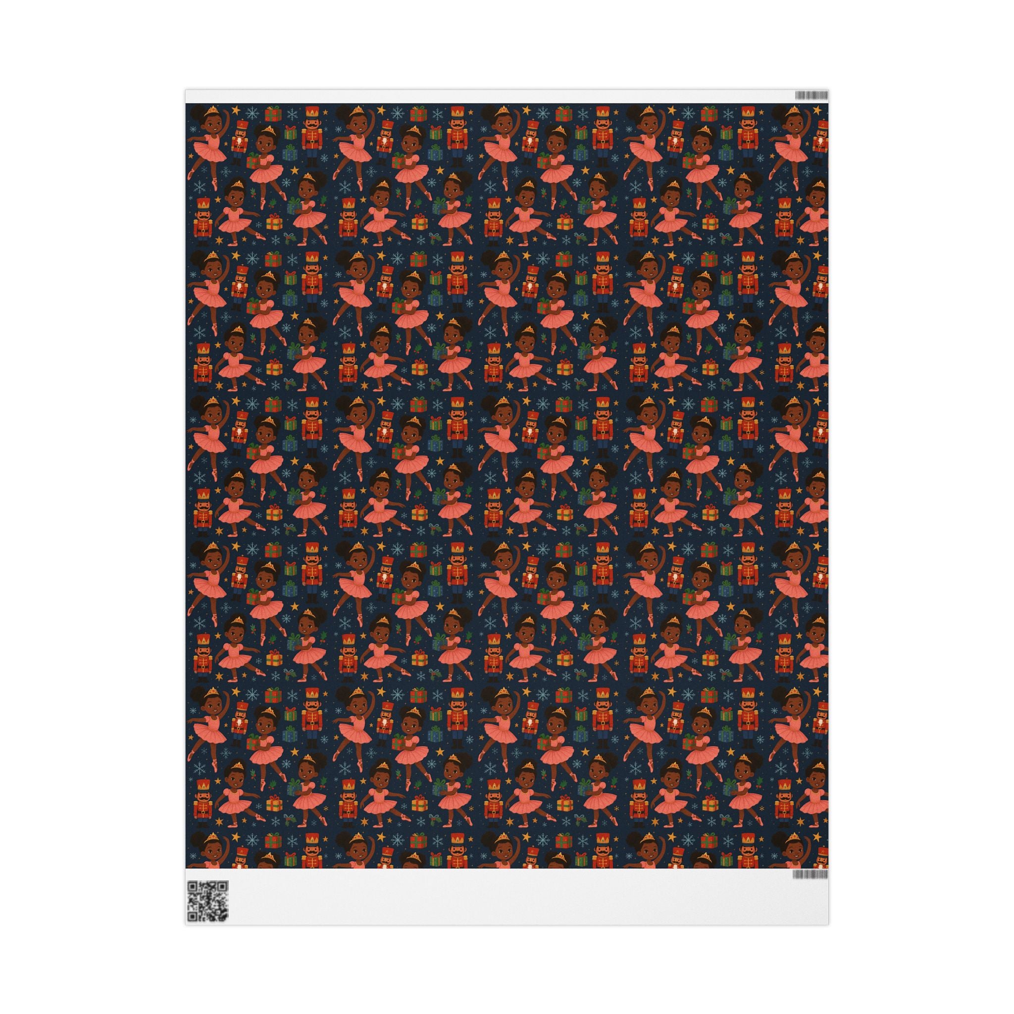 Little Ballerina Nutcracker — Festive Kids Ballet Gift Wrap