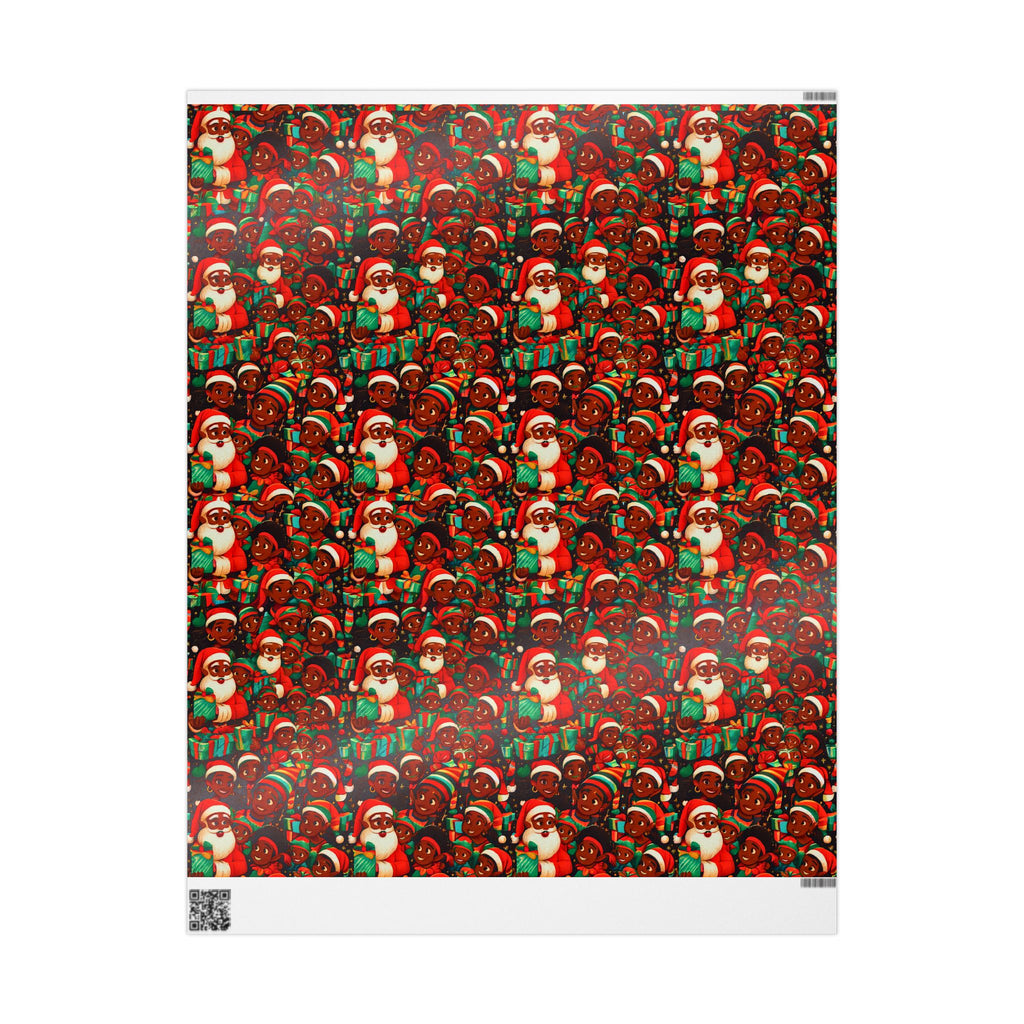 Santa And His Little Helpers – Festive Holiday Gift Wrap