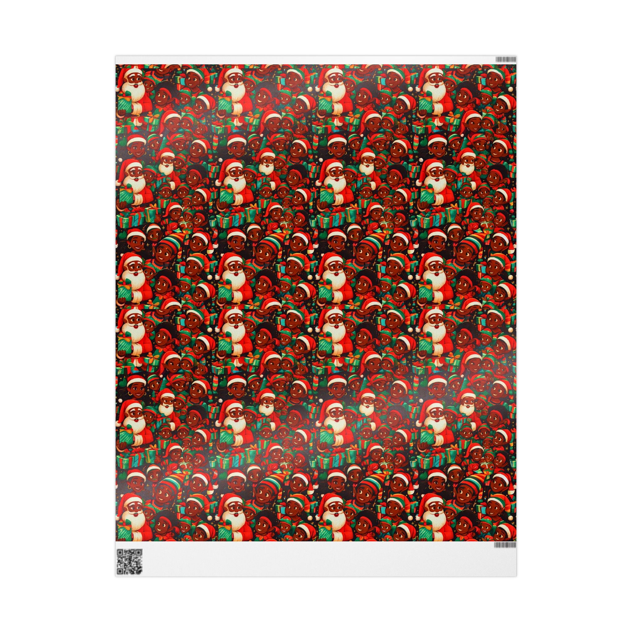 Santa And His Little Helpers – Festive Holiday Gift Wrap