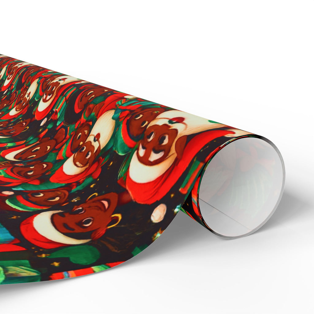 Santa And His Little Helpers – Festive Holiday Gift Wrap