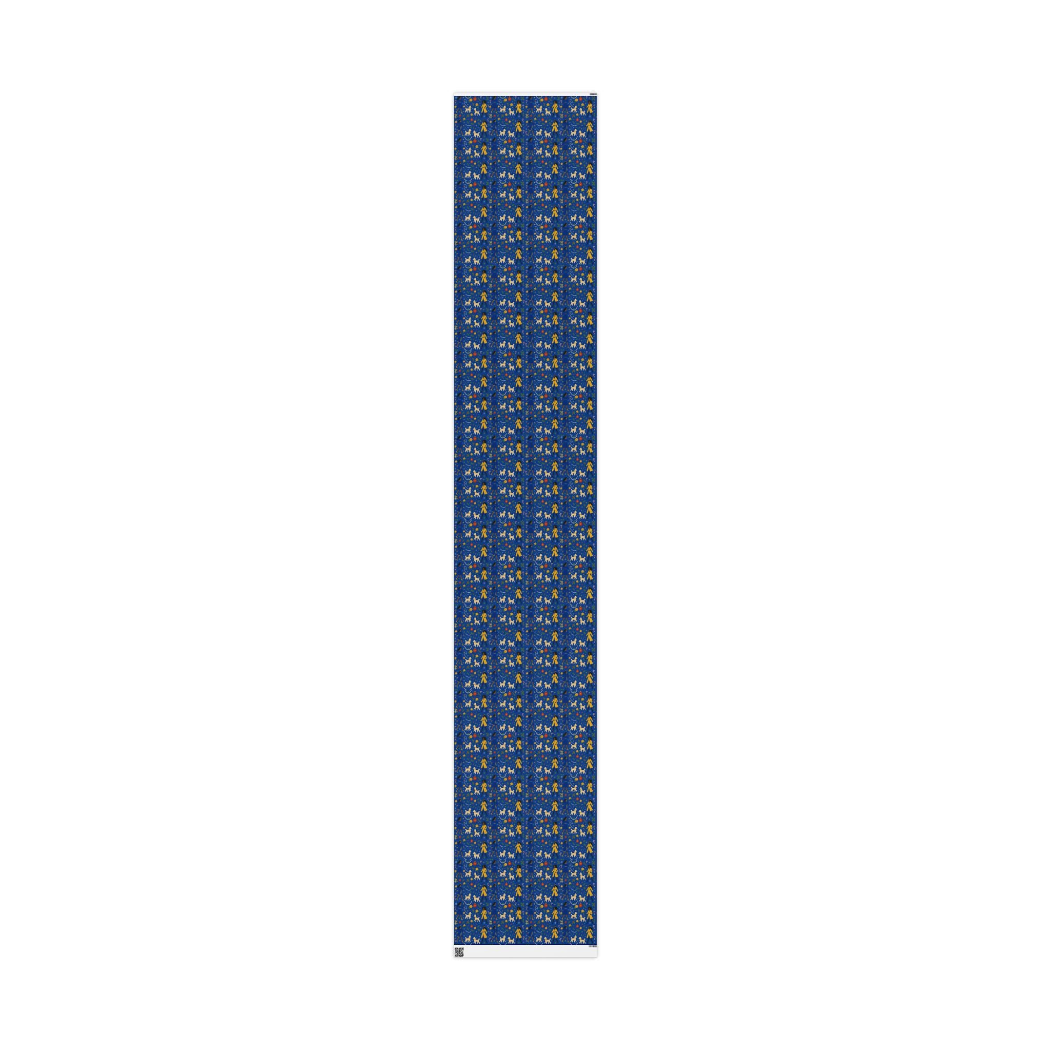 Divine 9 Celebration— Pretty Poodle festive wrapping paper