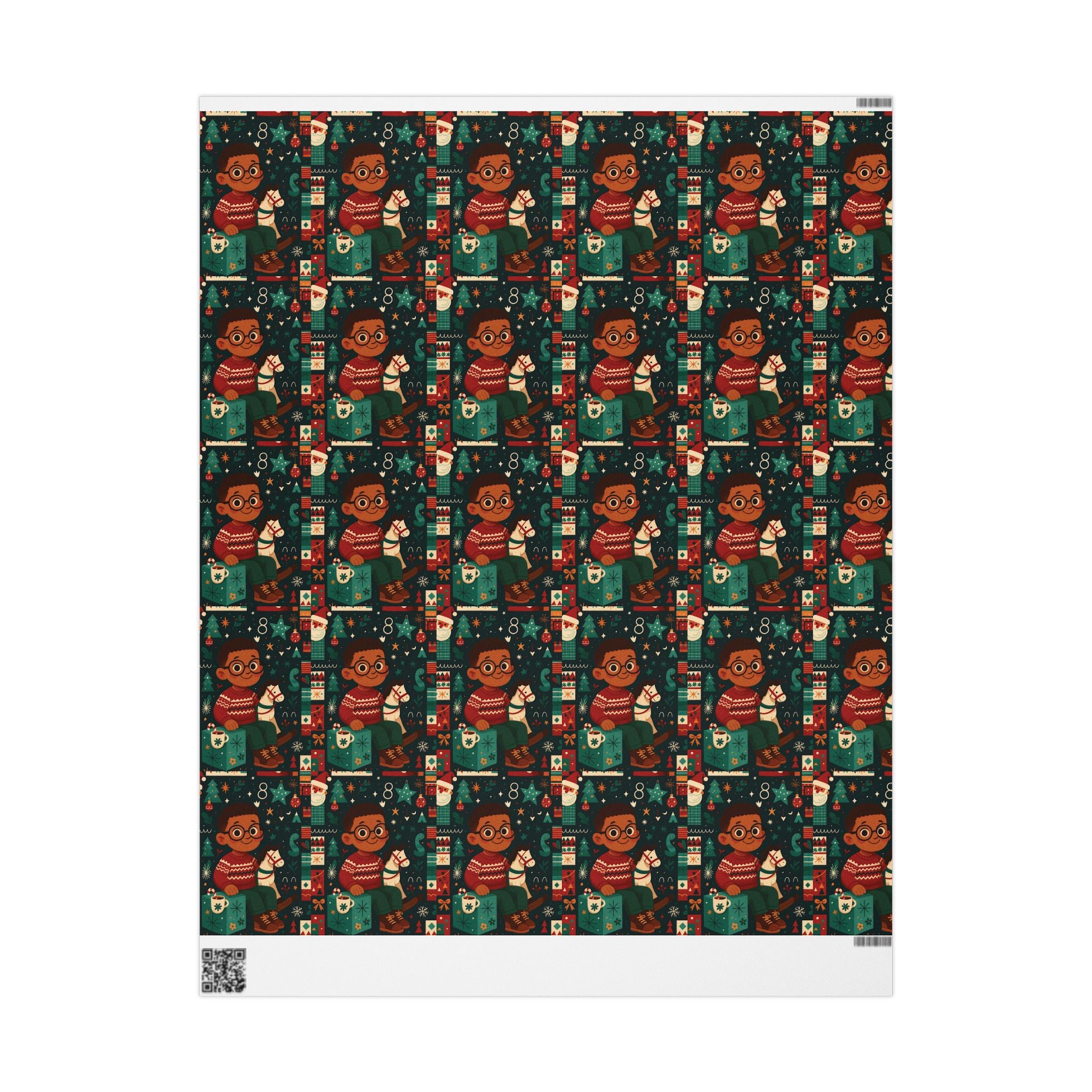 Black boy joy - Festive Wrapping Paper
