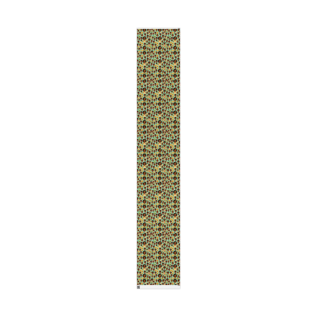 African American Wrapping Paper — Black Heritage Gift Wrap
