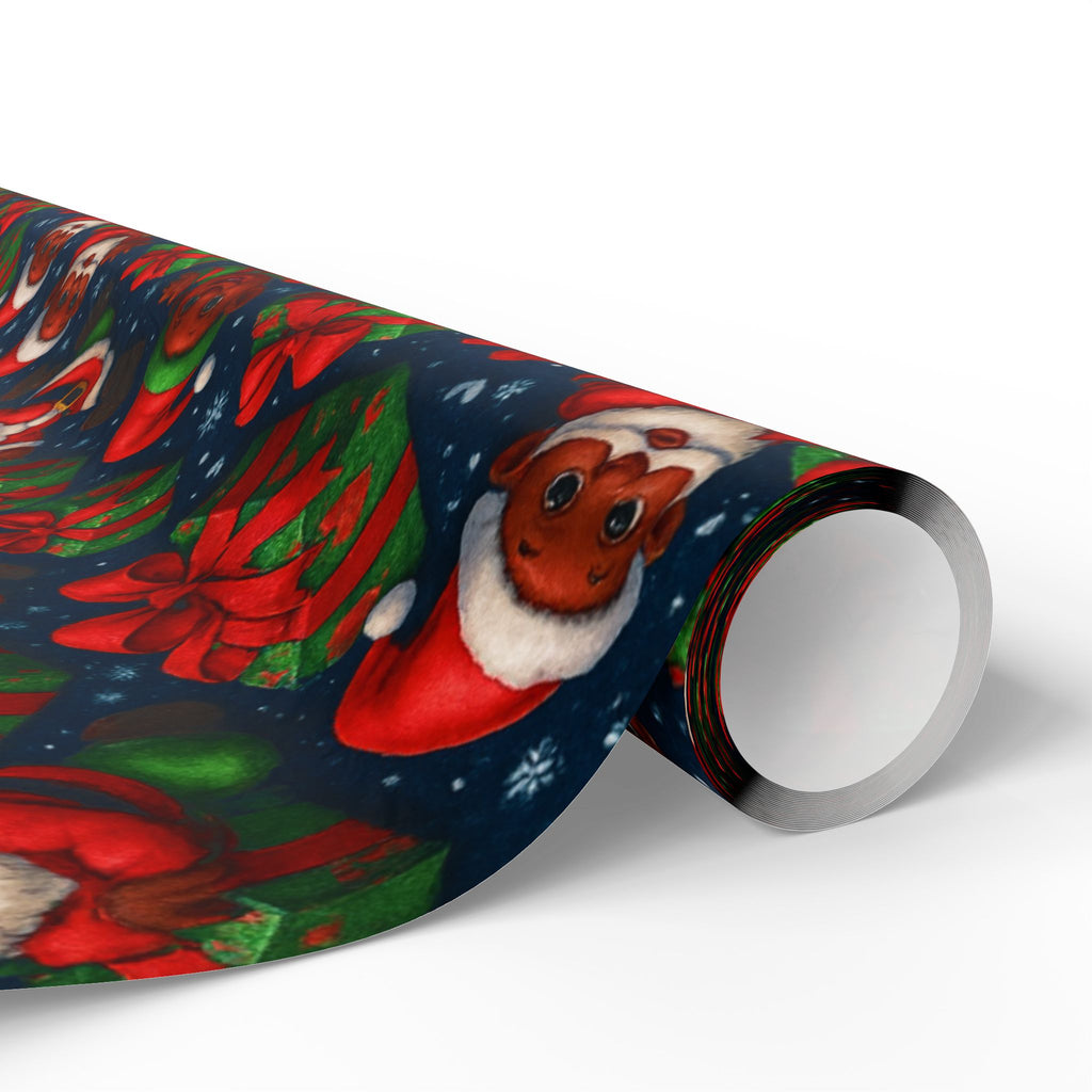 Santa Babies Wrapping Paper — African American Santa Representation Holiday Gift Wrap