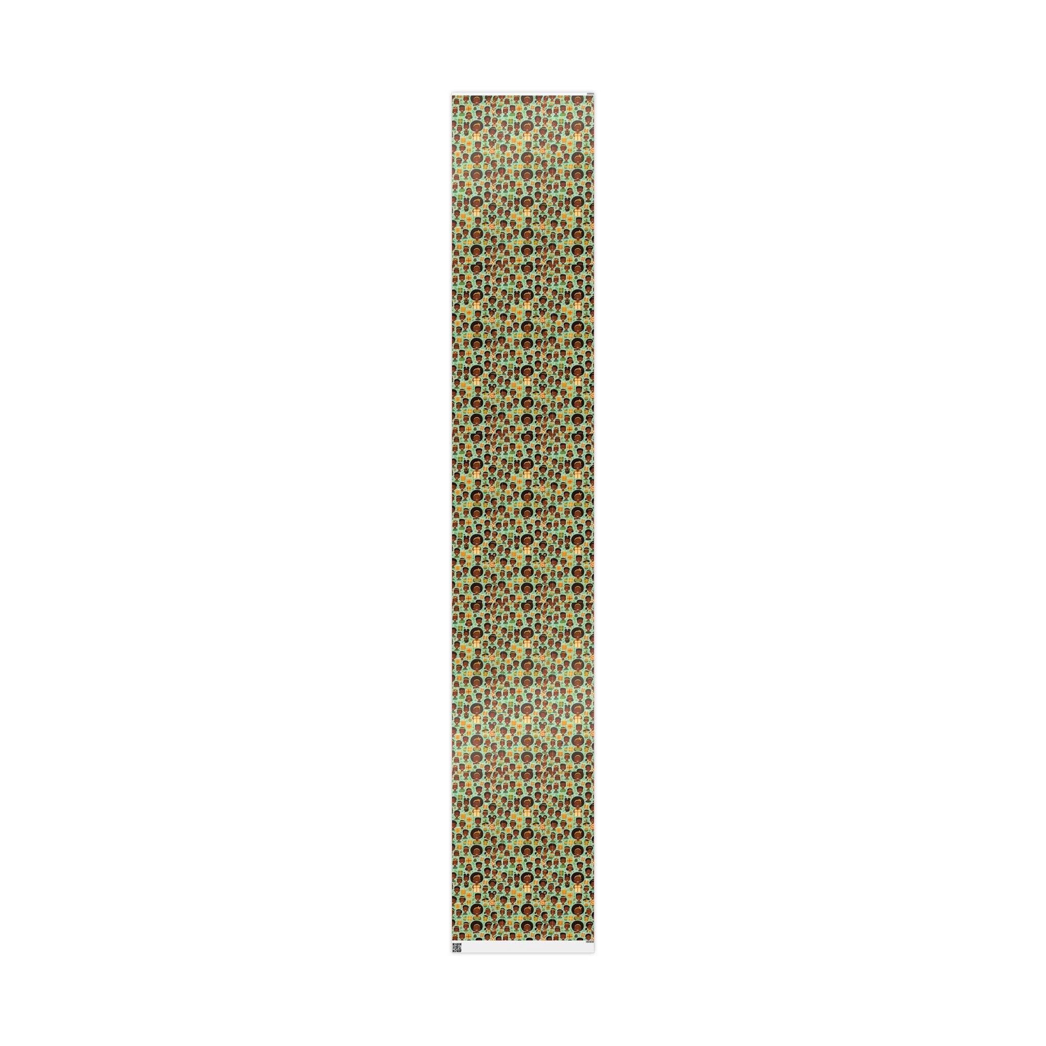 African American Wrapping Paper — Black Heritage Gift Wrap