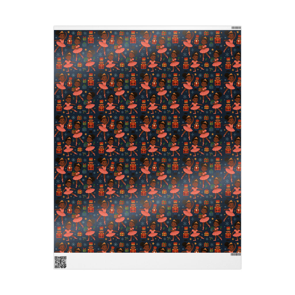 Little Ballerina Nutcracker — Festive Kids Ballet Gift Wrap