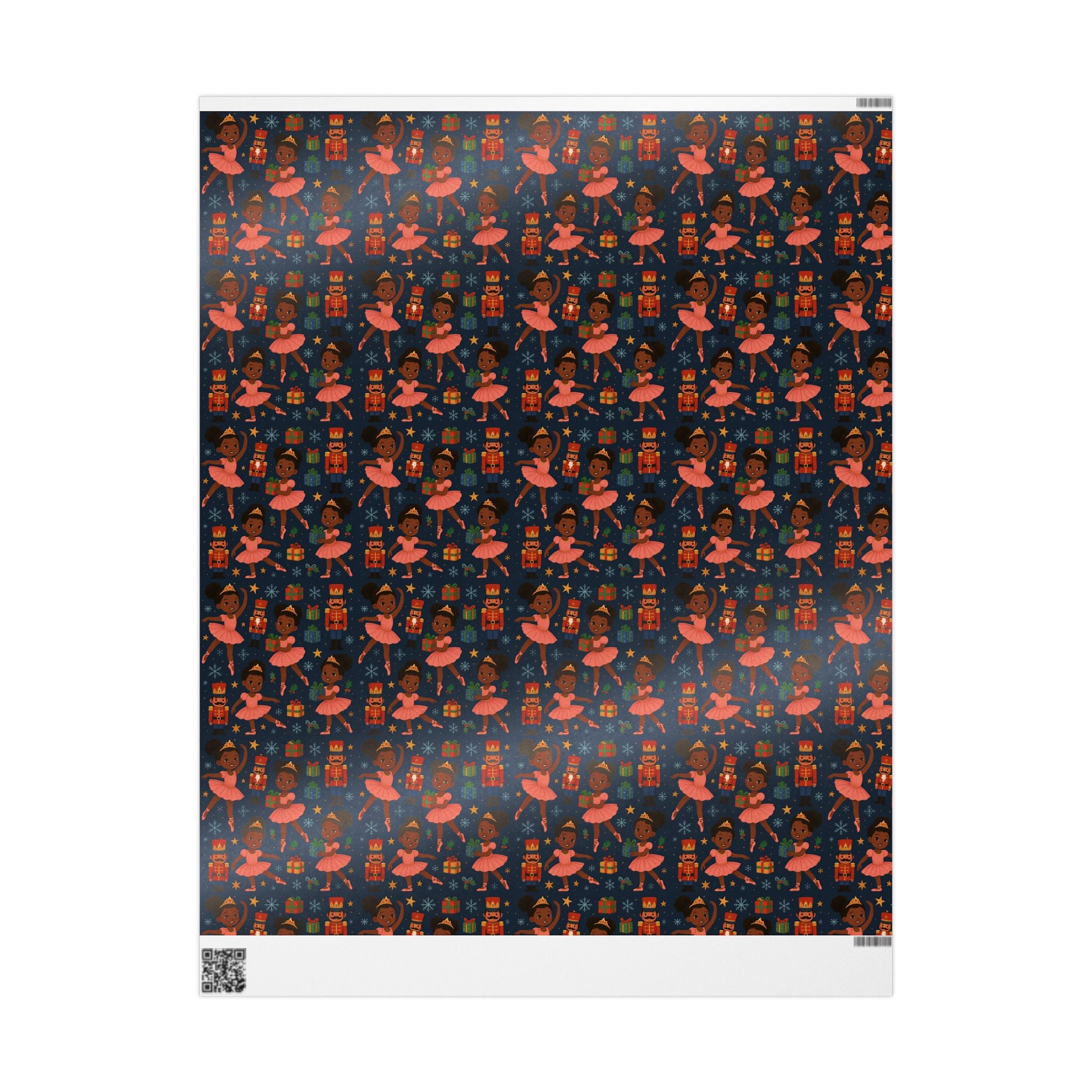 Little Ballerina Nutcracker — Festive Kids Ballet Gift Wrap