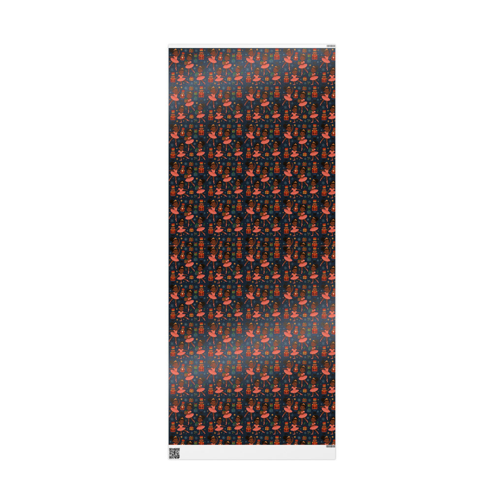 Little Ballerina Nutcracker — Festive Kids Ballet Gift Wrap