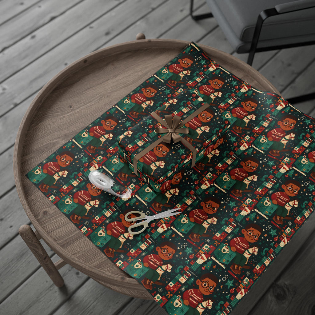 Black boy joy - Festive Wrapping Paper