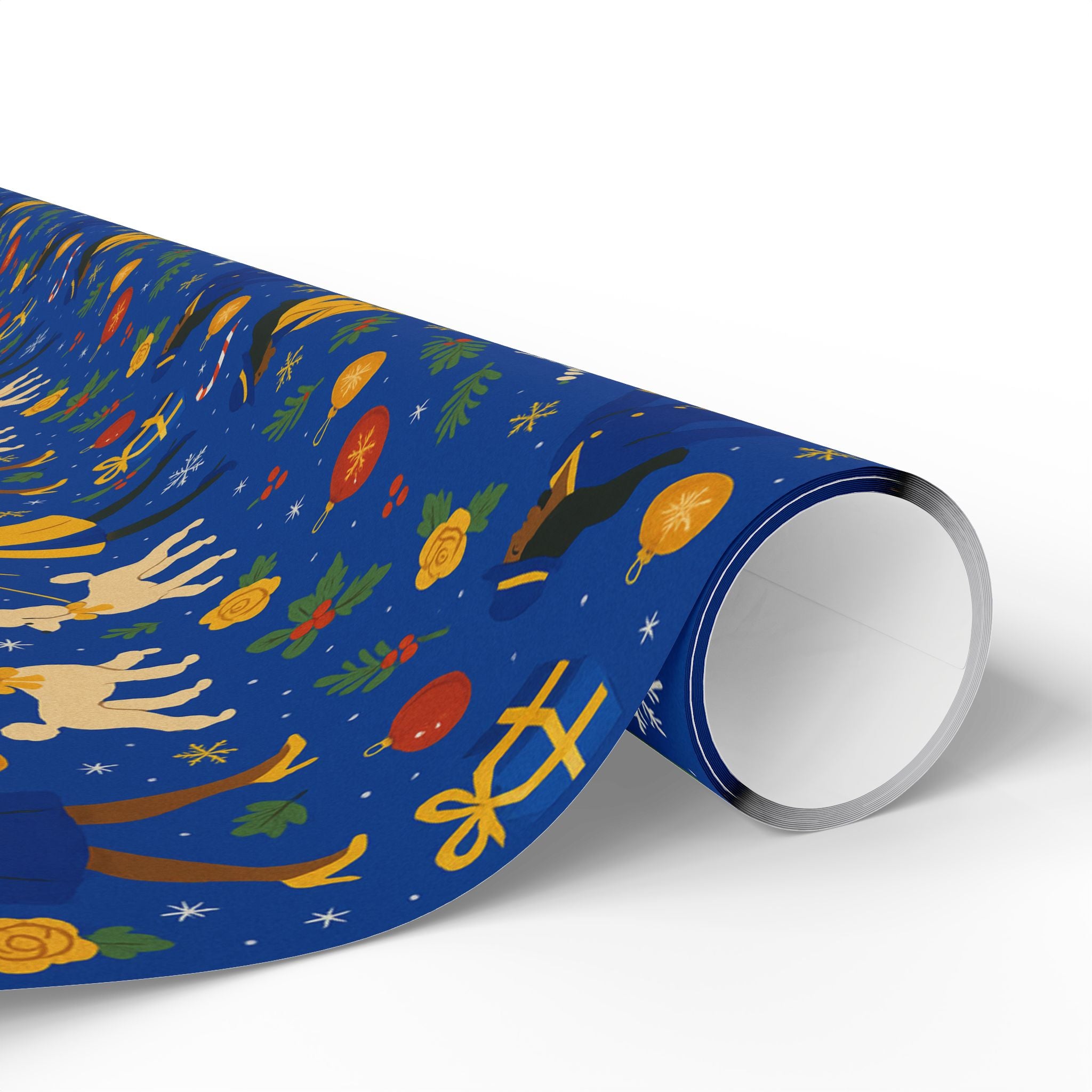 Divine 9 Celebration— Pretty Poodle festive wrapping paper