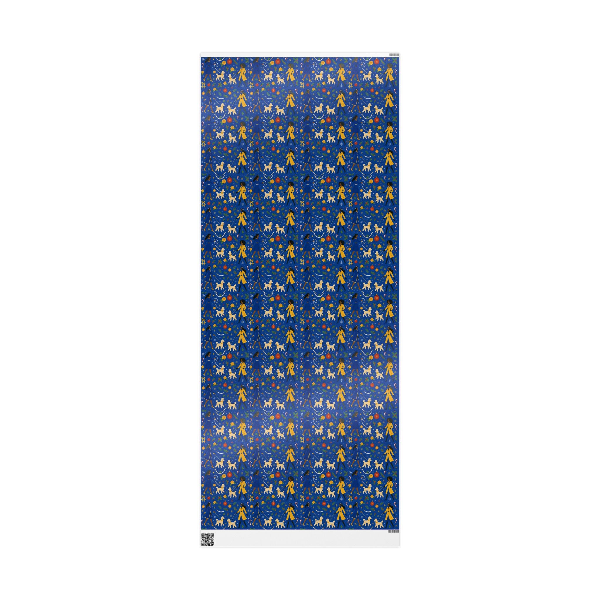 Divine 9 Celebration— Pretty Poodle festive wrapping paper