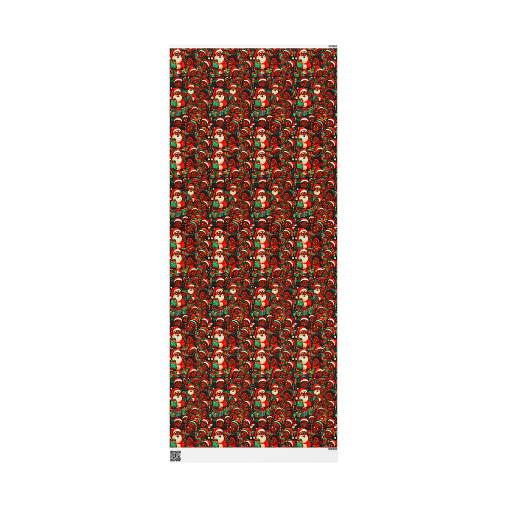 Santa And His Little Helpers – Festive Holiday Gift Wrap