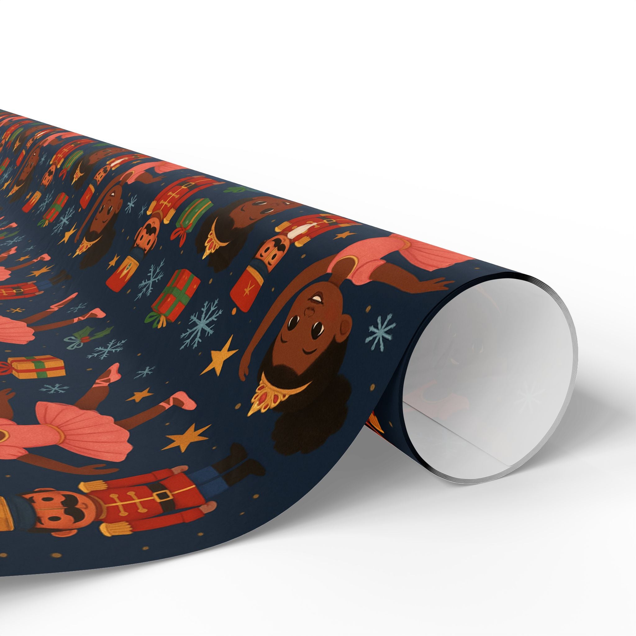 Little Ballerina Nutcracker — Festive Kids Ballet Gift Wrap