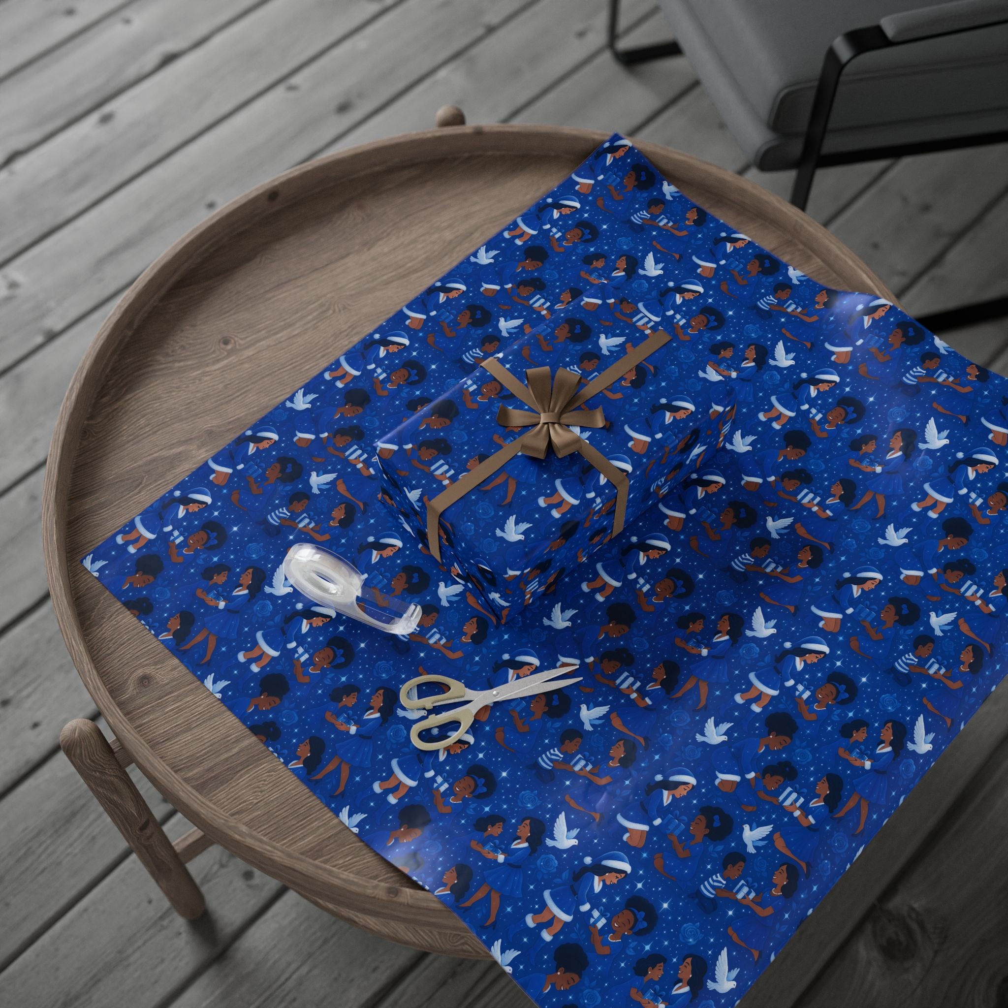 Divine 9 Celebration Wrapping Paper — Sorority Pride Gift Wrap