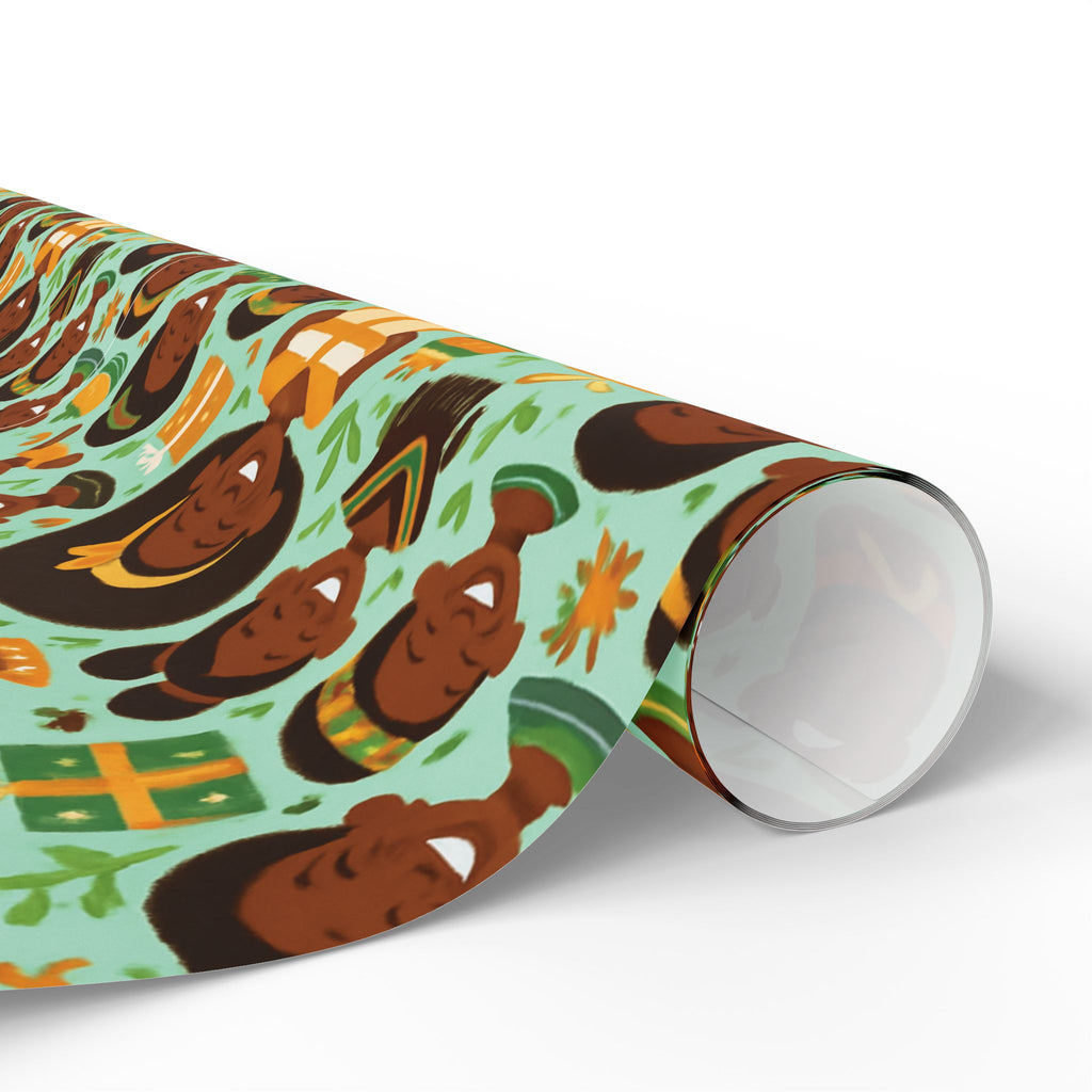 African American Wrapping Paper — Black Heritage Gift Wrap