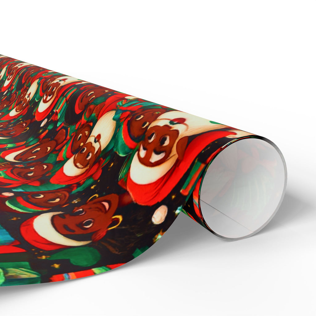 Santa And His Little Helpers – Festive Holiday Gift Wrap