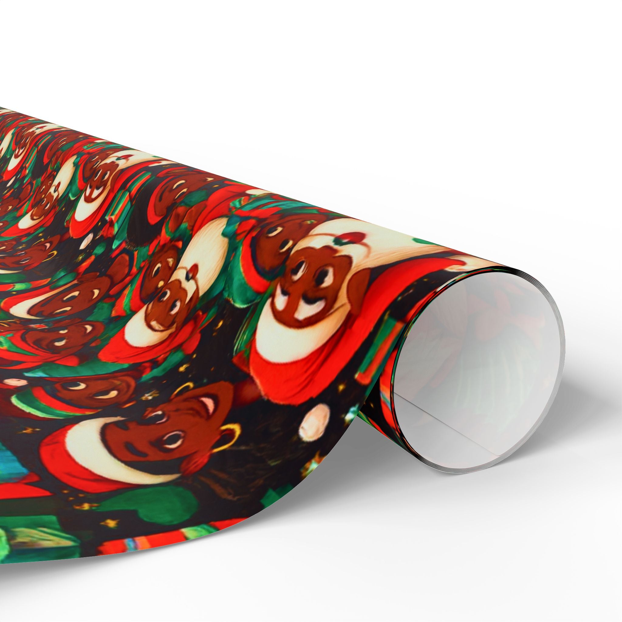 Santa And His Little Helpers – Festive Holiday Gift Wrap