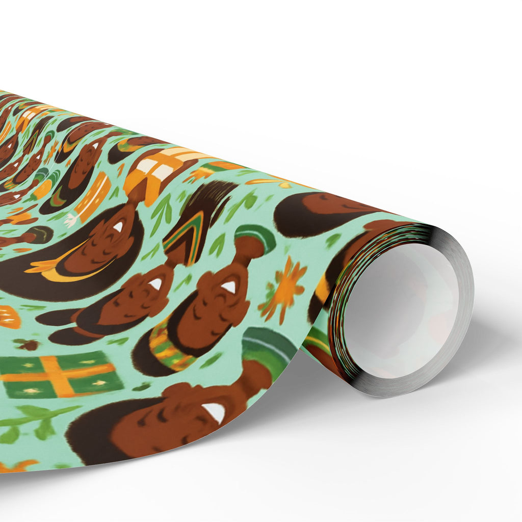 African American Wrapping Paper — Black Heritage Gift Wrap