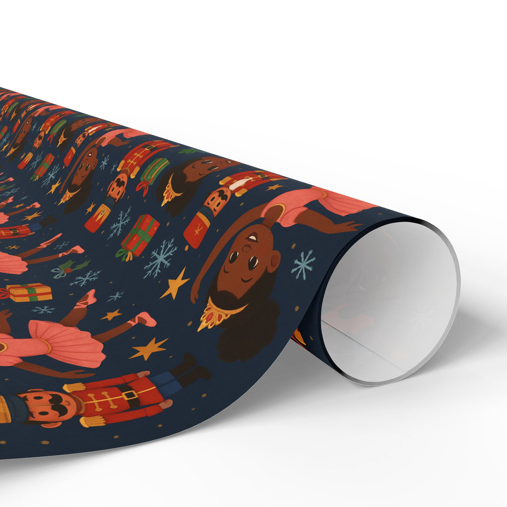 Little Ballerina Nutcracker — Festive Kids Ballet Gift Wrap
