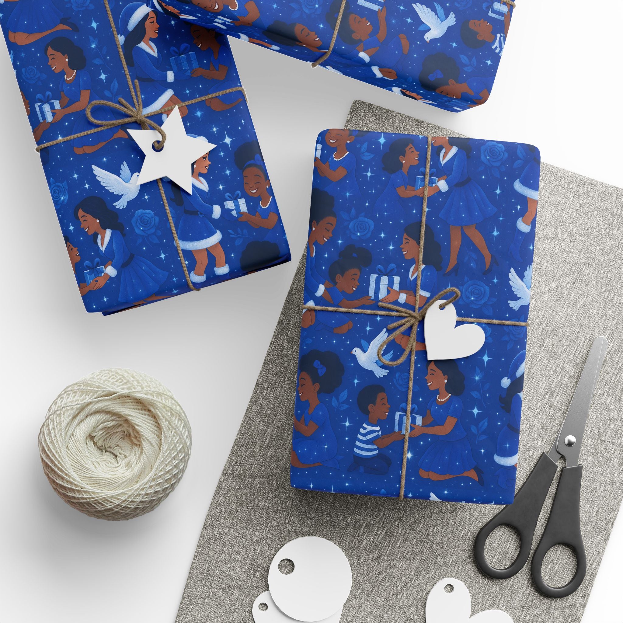 Divine 9 Celebration Wrapping Paper — Sorority Pride Gift Wrap