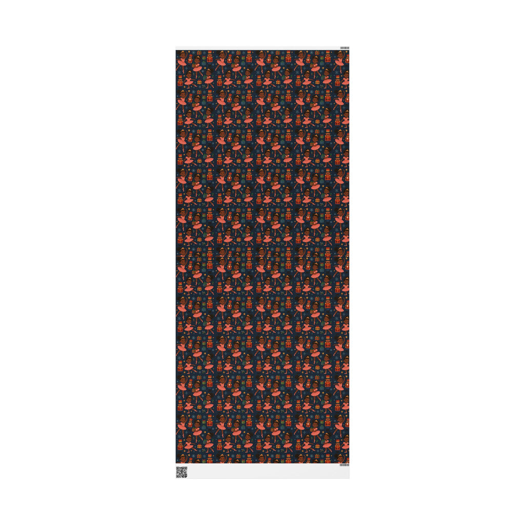Little Ballerina Nutcracker — Festive Kids Ballet Gift Wrap