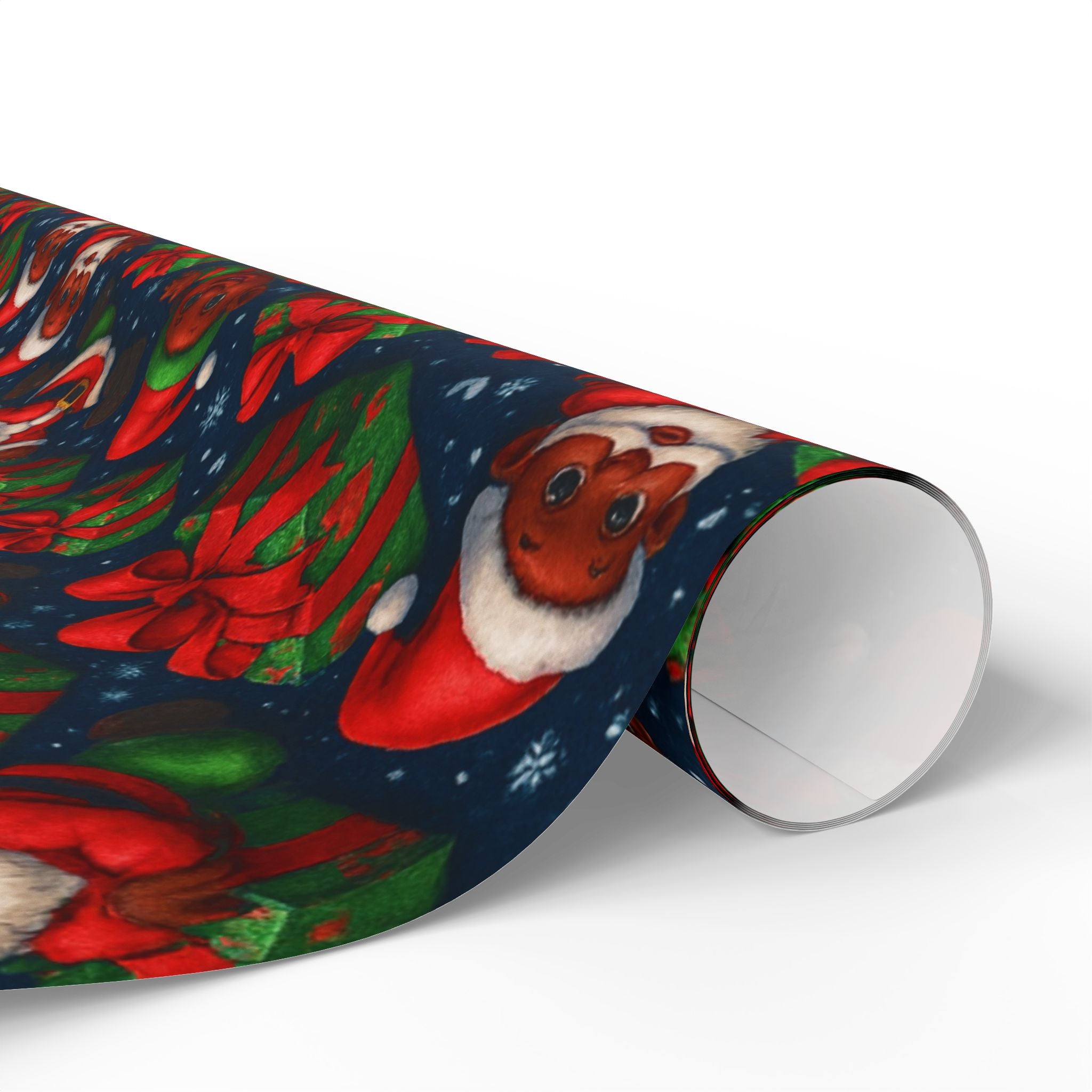 Santa Babies Wrapping Paper — African American Santa Representation Holiday Gift Wrap