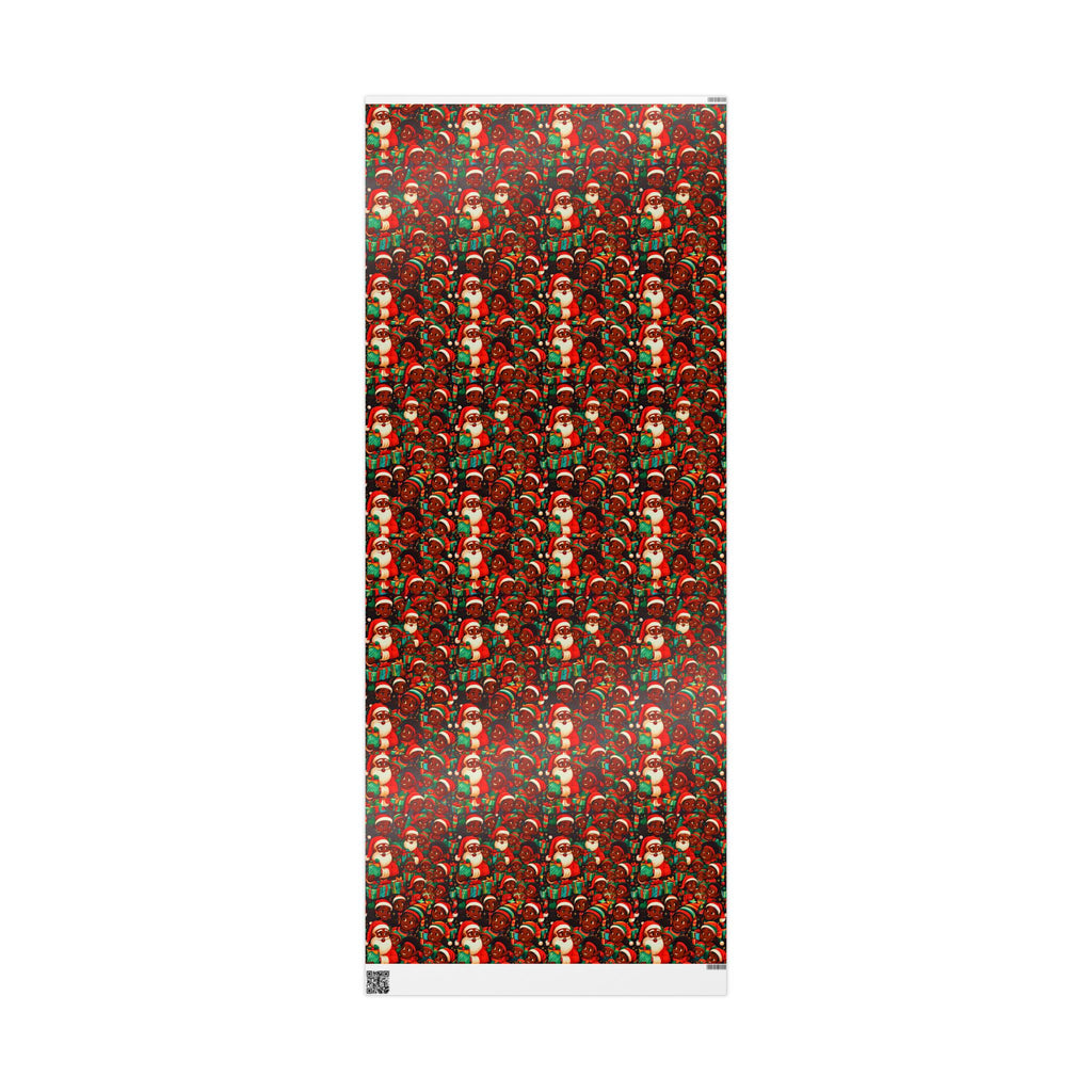 Santa And His Little Helpers – Festive Holiday Gift Wrap