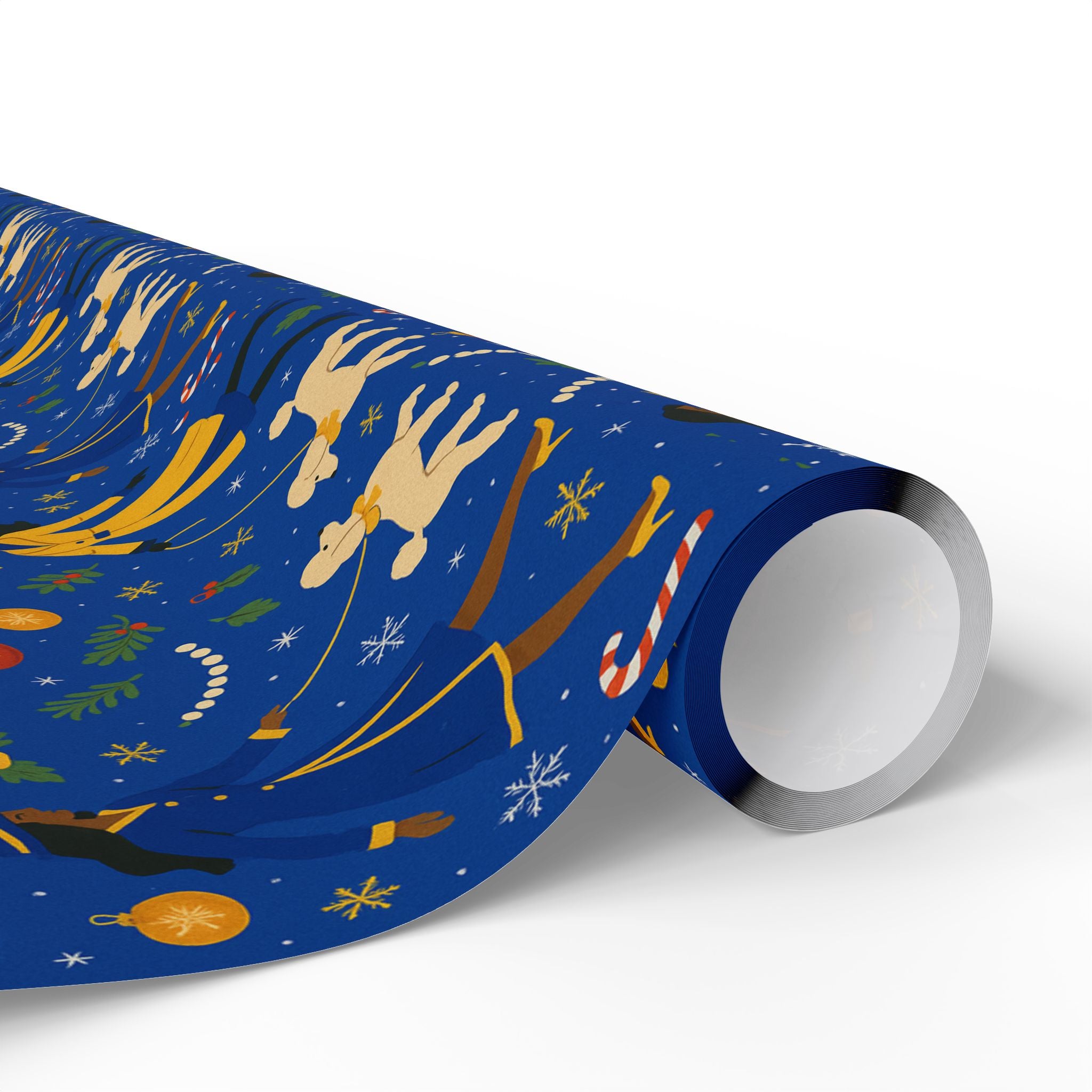 Divine 9 Celebration— Pretty Poodle festive wrapping paper