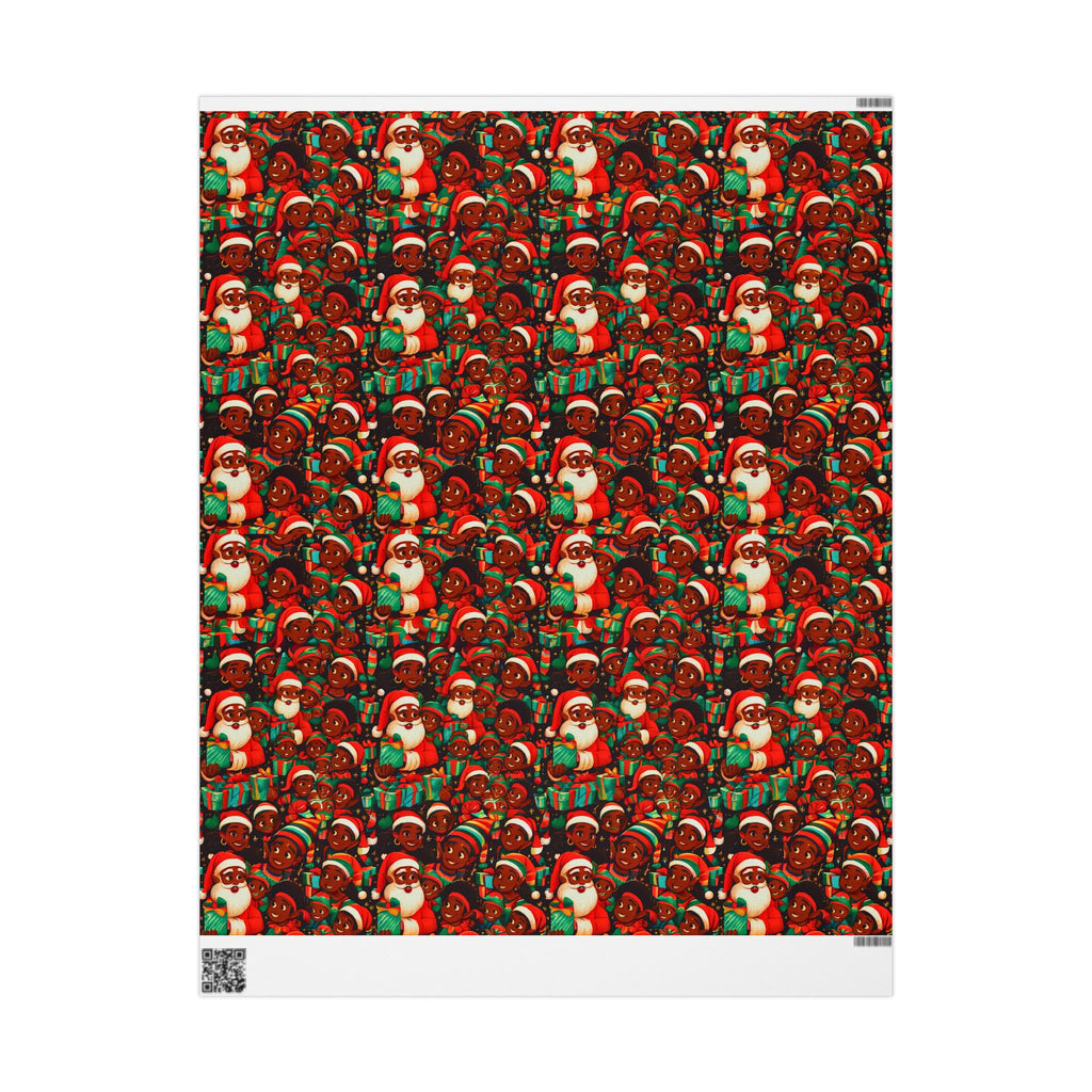 Santa And His Little Helpers – Festive Holiday Gift Wrap