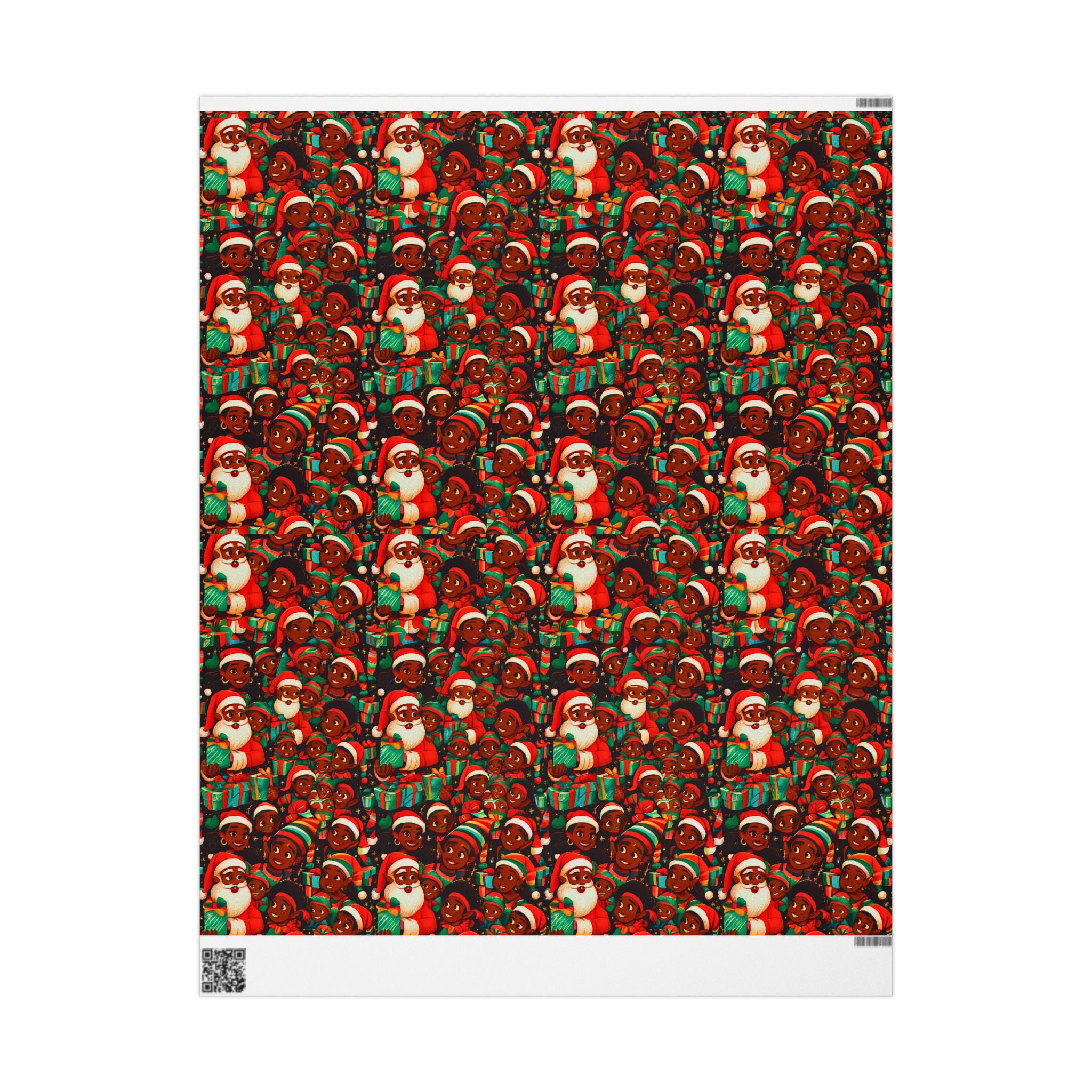 Santa And His Little Helpers – Festive Holiday Gift Wrap