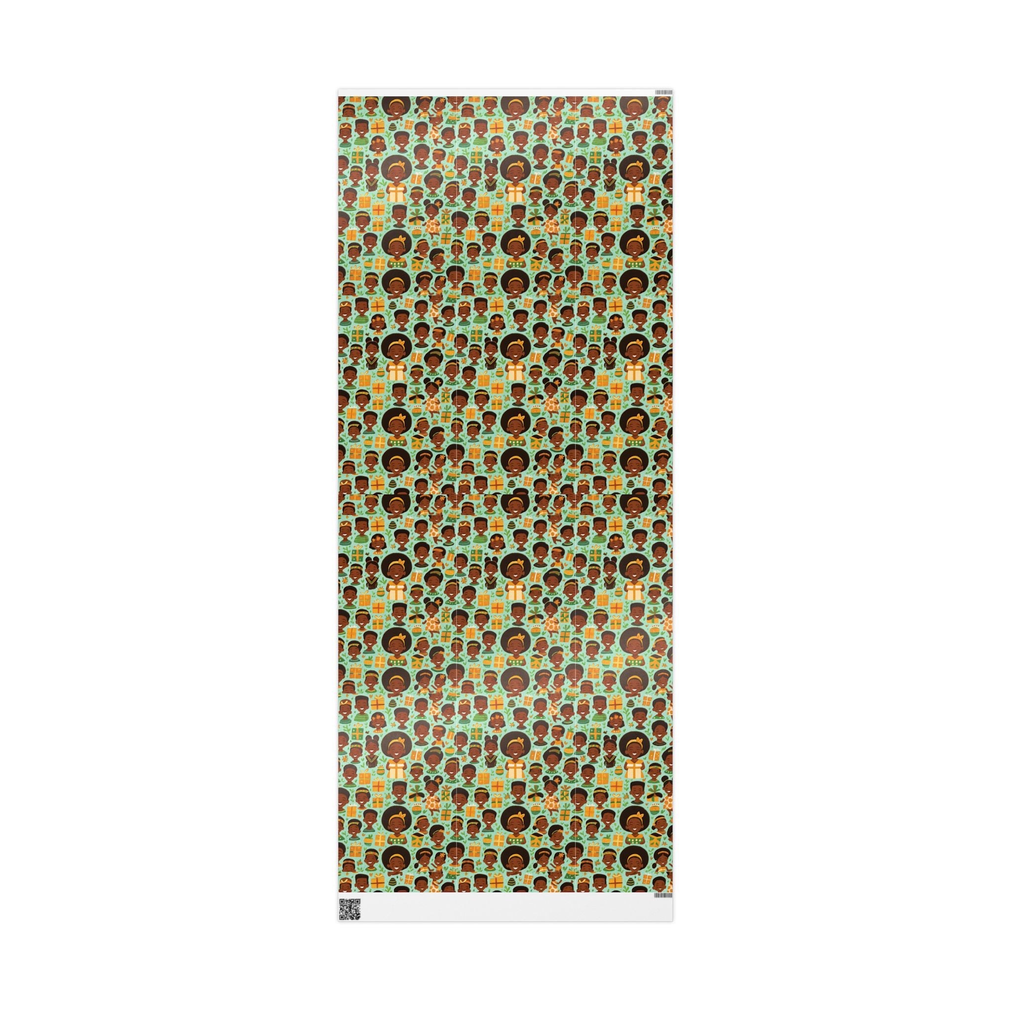 African American Wrapping Paper — Black Heritage Gift Wrap